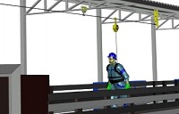 Linha de vida em cabo de aço